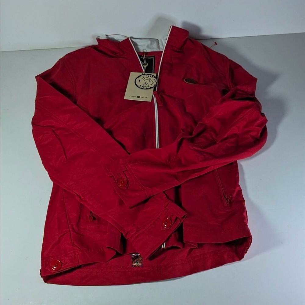 Light Jacket. Pretty Green.